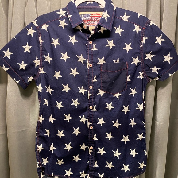 Mens S Casual Button Down Shirt - Picture 3 of 3